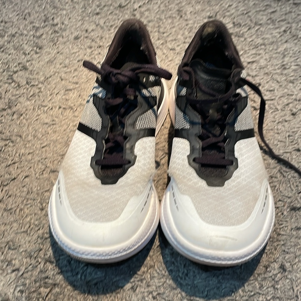 Hoka Men's Black and White Athletic Running Shoes - Picture 7 of 10